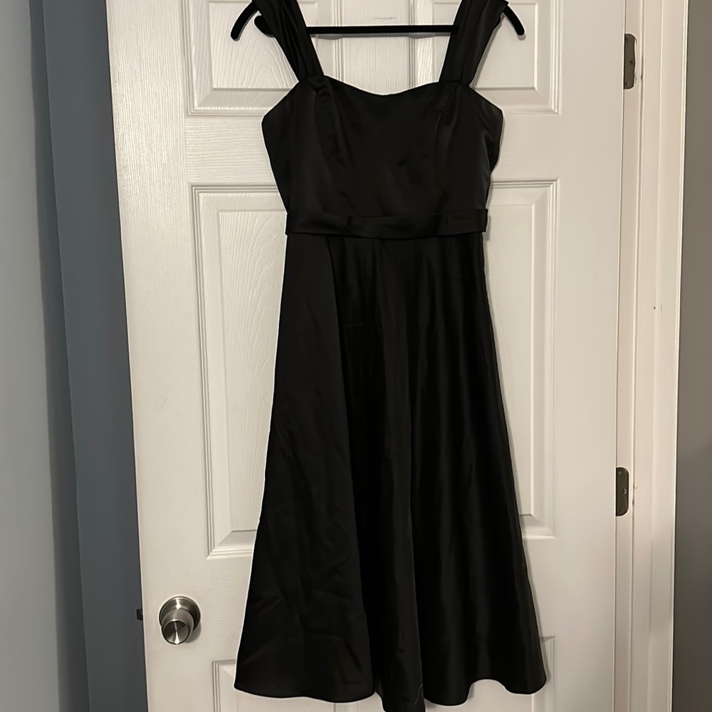 Black Bridesmaid Dress